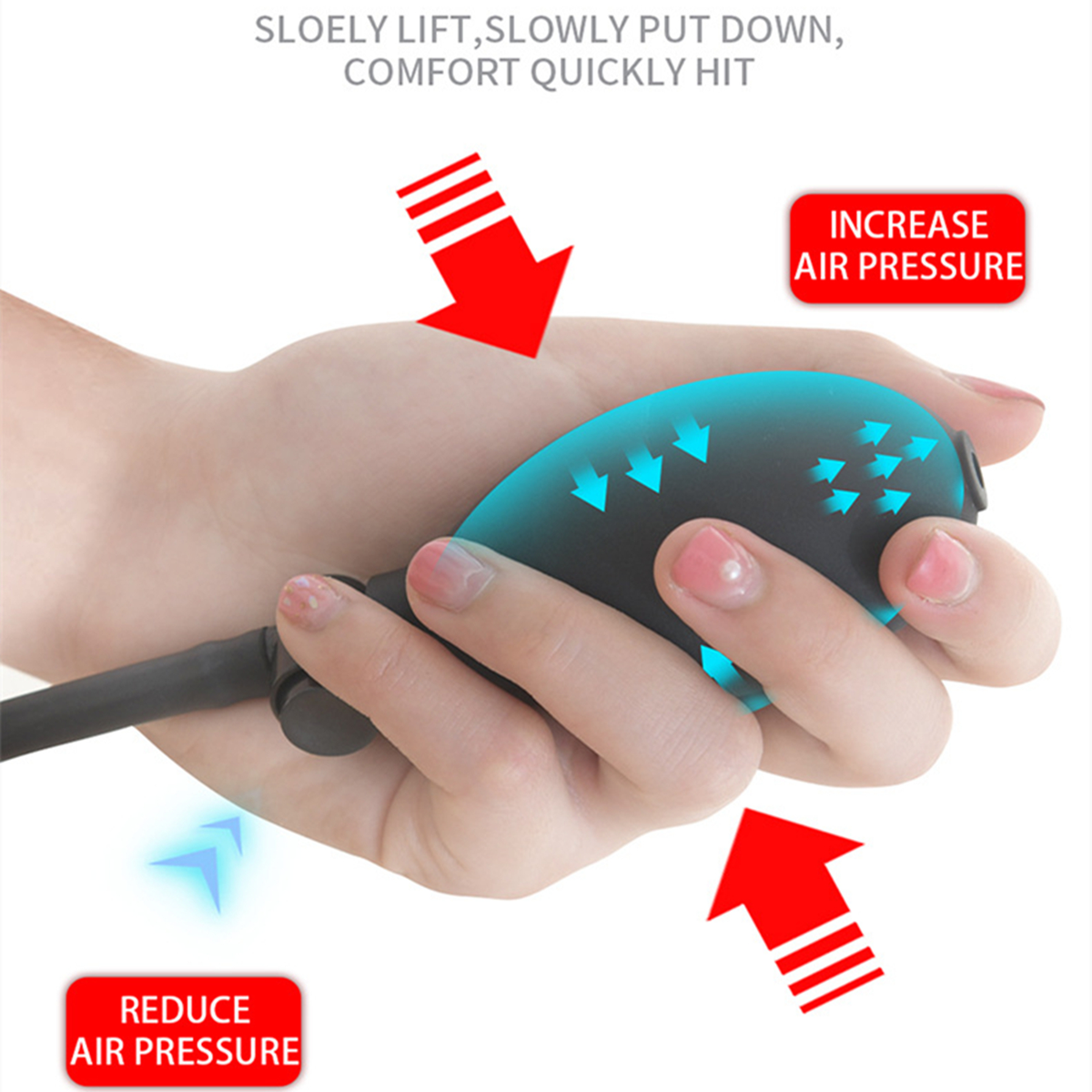 Massagesitzauflage Auto mit Heizfunktion – 9 Vibrationsmotoren, 12V Zigarettenanzünder, ergonomisch