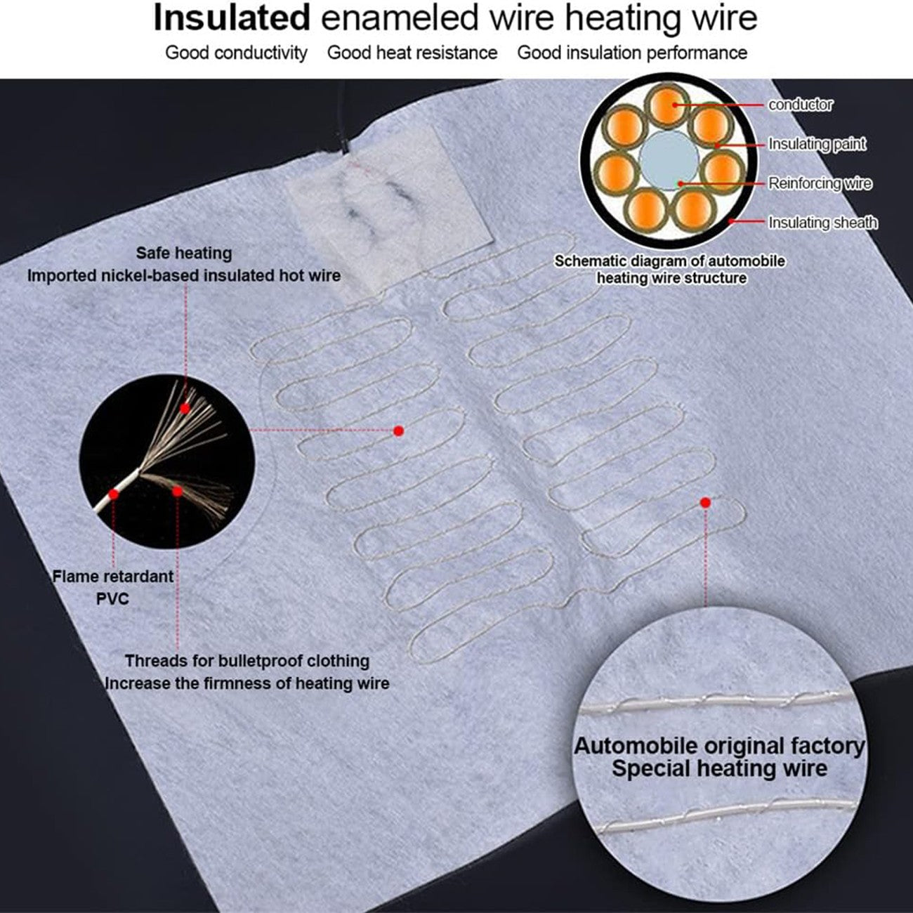 Professional General Purpose car seat cover Detachable and Easy to Install Suitable for All Types of Vehicles
