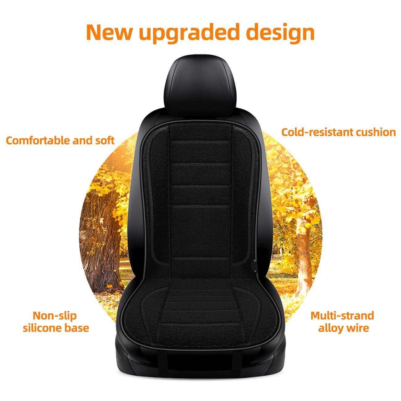 Professional General Purpose car seat cover Detachable and Easy to Install Suitable for All Types of Vehicles