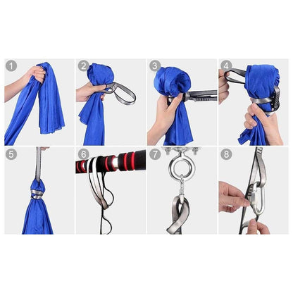 Sensory Swing - With 360° Hardware Indoor Swing For Kids Holds Up To 220lbs For Children With Autism, Adhd, Asperger, Sensory Integration