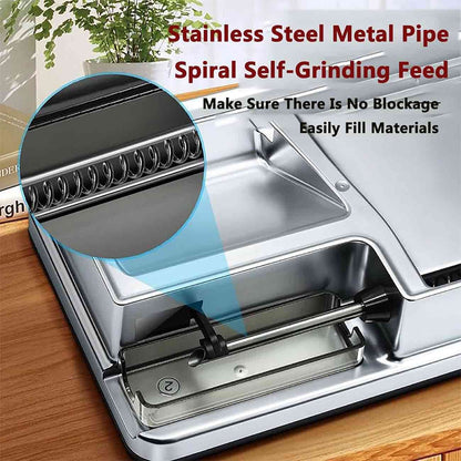 Portable Fast Tamping Machine with 8.0mm/6.5mm Size, Durable Hand Tamping Machine Perfect Gift for Dad -HHN
