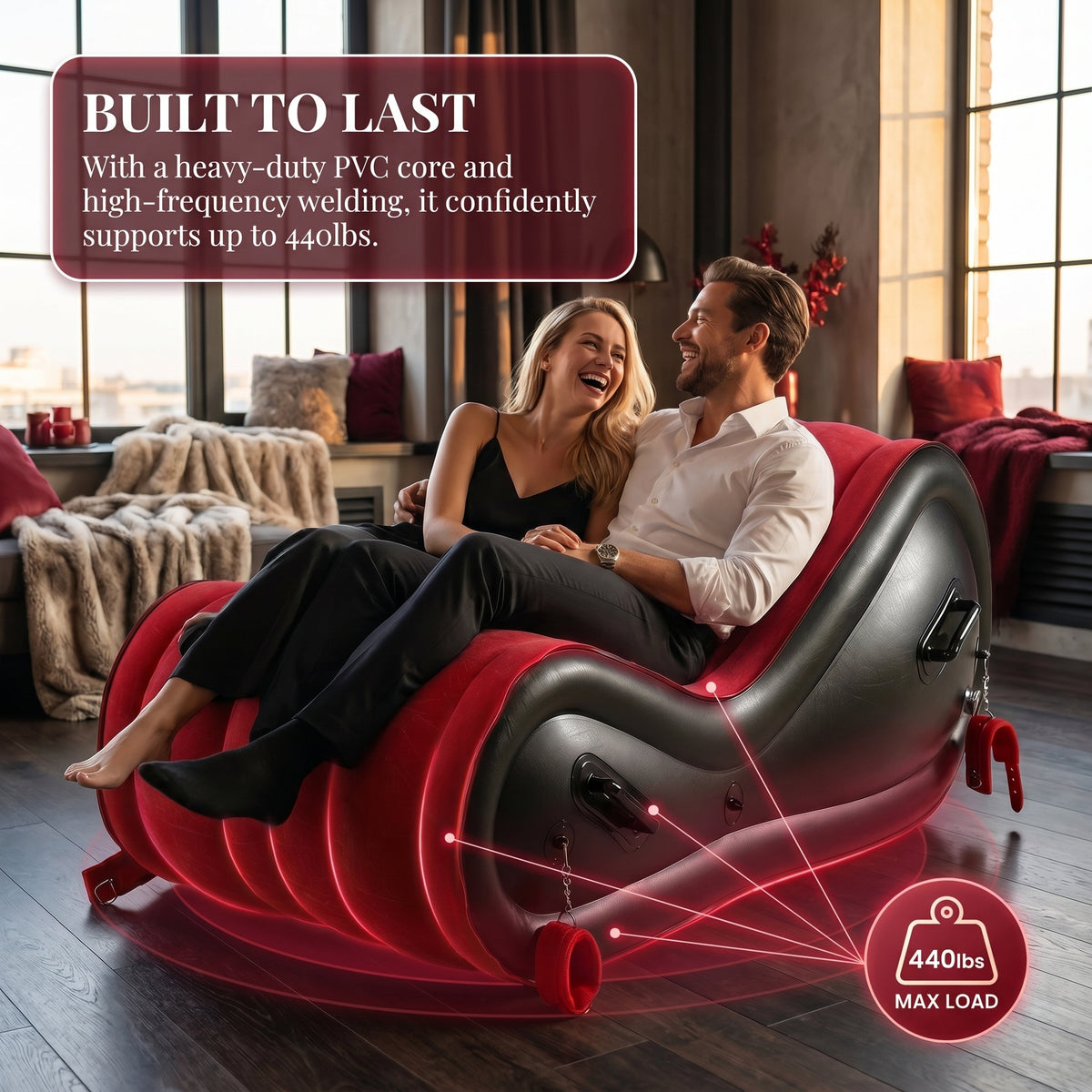 Foldable Safe Inflatable Bed | Versatile Inflatable Sofa for Wide Scenarios