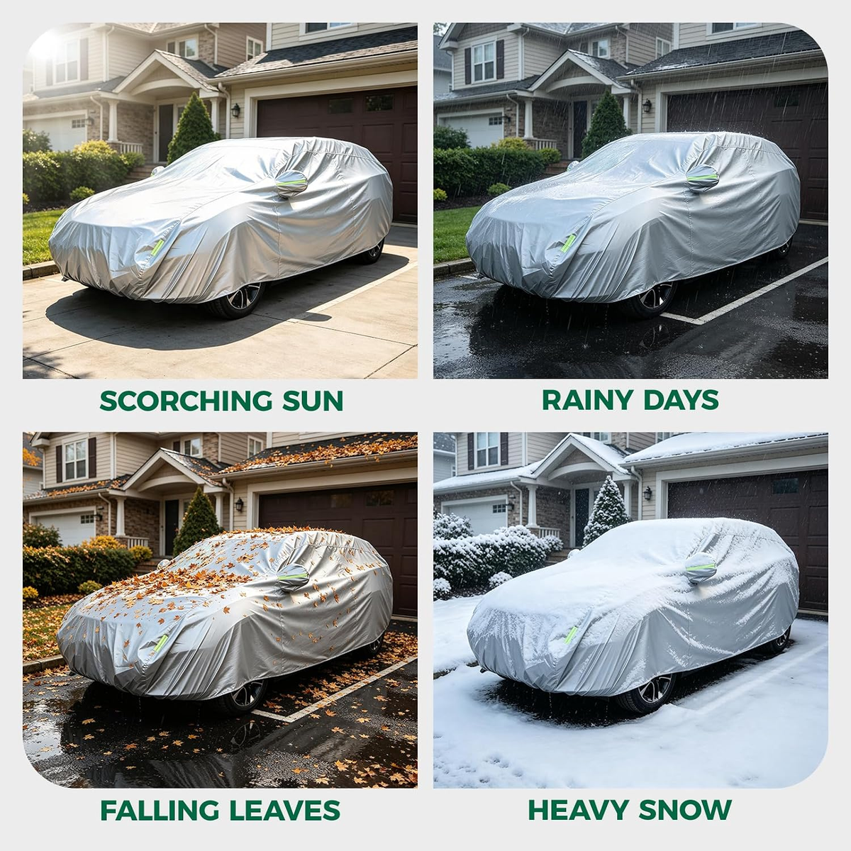 Ford Series Custom Fit Car Cover, Waterproof All WeatherFull Cover, UV & Dust Protection for Ford Vehicles