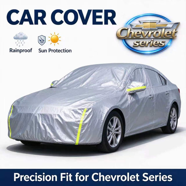Custom outdoor Car Cover for Chevrolet Series All WeatherUV Rain Dust Protection with Windproof Strap